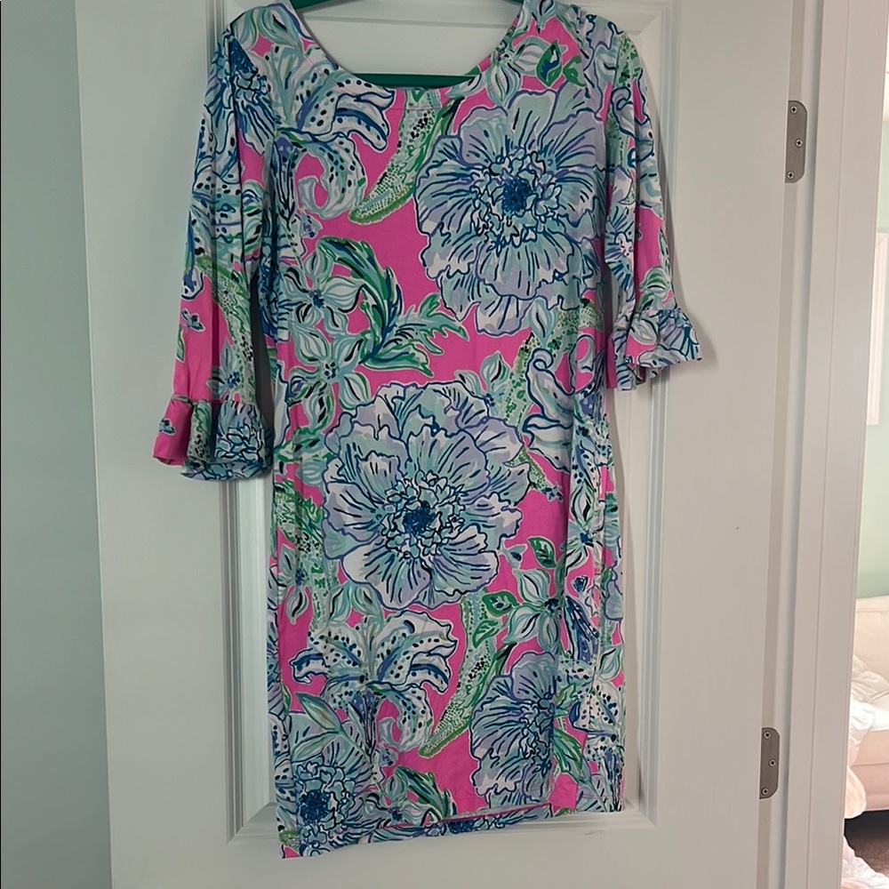 Lilly Pulitzer Pastel Floral Dress